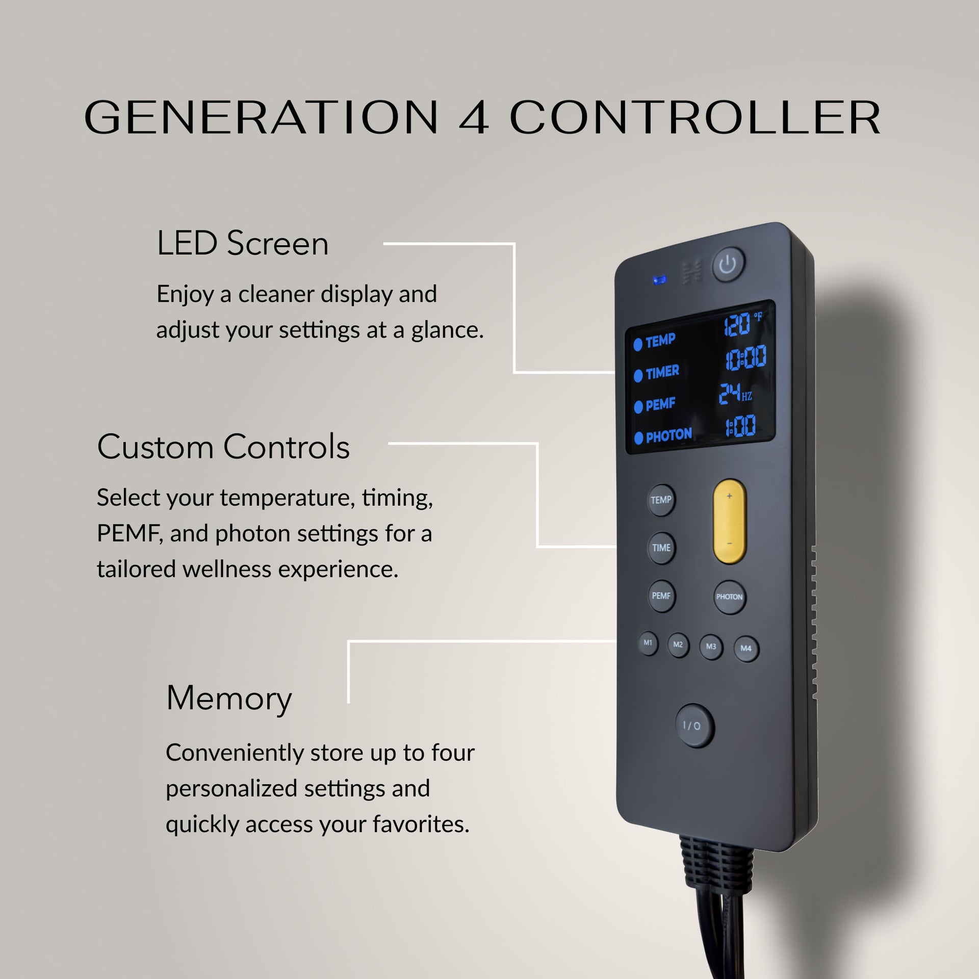 
                  
                    The Jet Series Controller | PEMF Far Infrared Heating Mat
                  
                