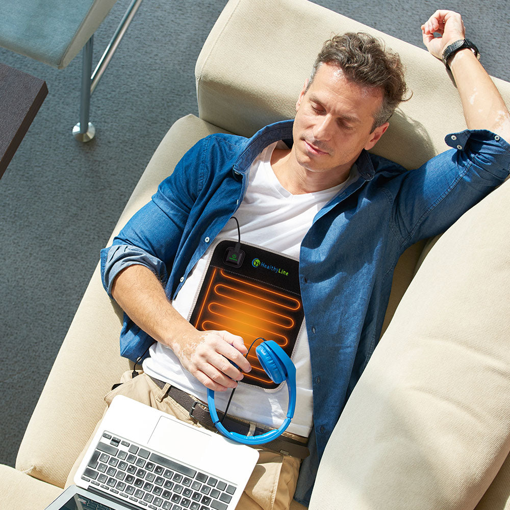 
                  
                    Portable Heated Gemstone Pad Flat Model  by HealthyLine 
                  
                