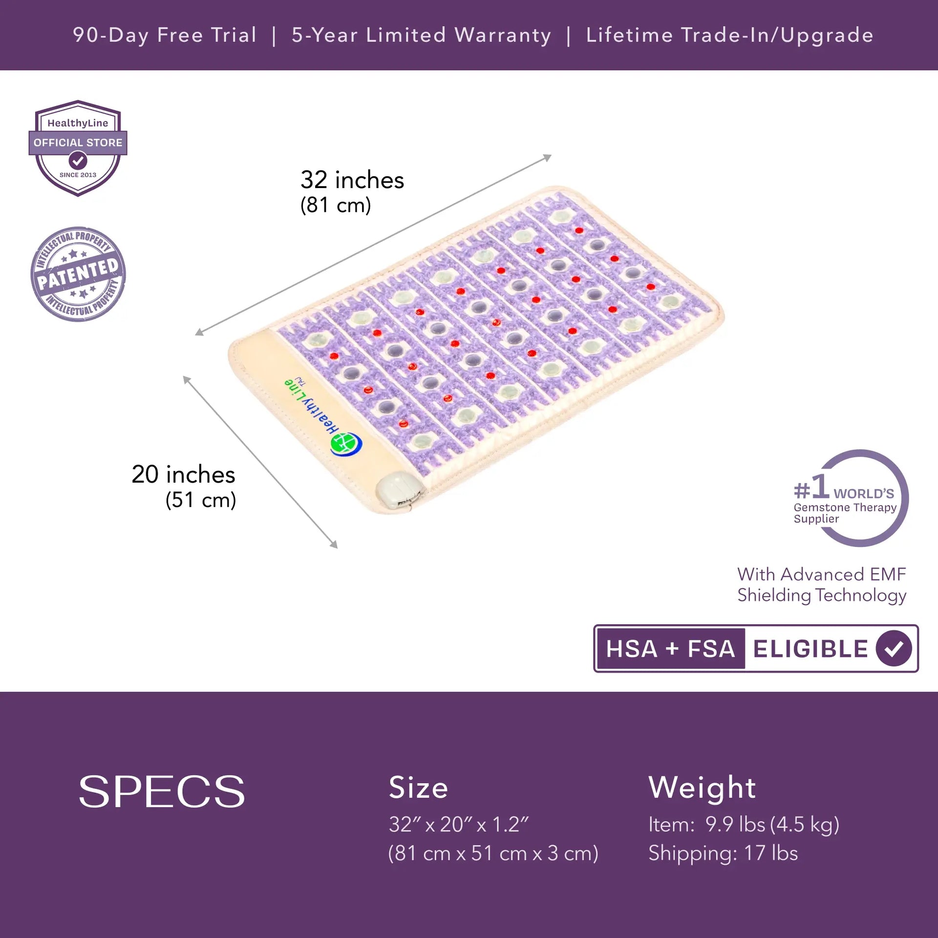 
                  
                    TAJ Mat with PEMF by HealthyLine
                  
                